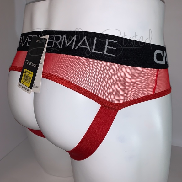 Cover Male Jockstrap - Red (S) - Picture 4 of 6
